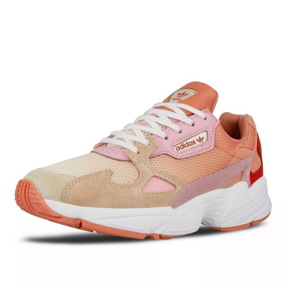adidas falcon pink and coral
